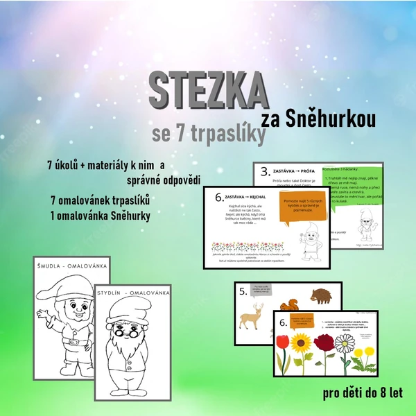 STEZKA za Sněhurkou se 7 trpaslíky