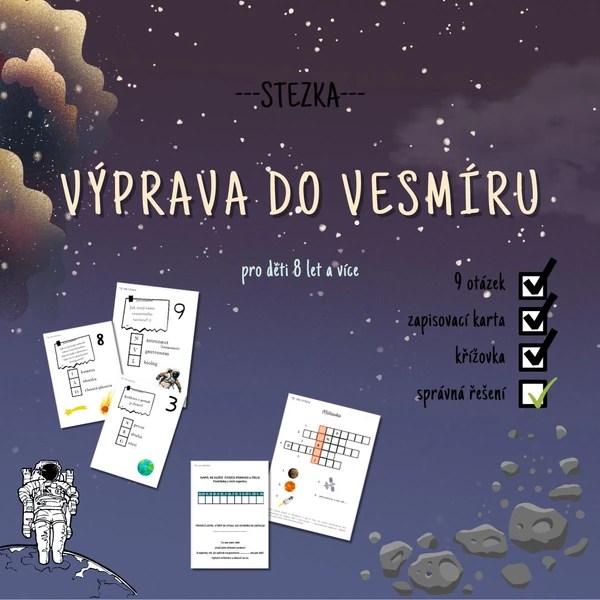 Výprava do Vesmíru - vědomostní stezka