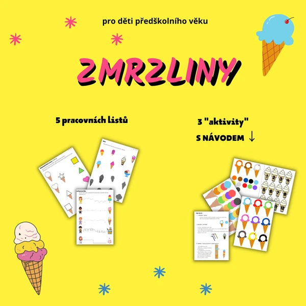 ZMRZLINY - pracovní listy a didaktické aktivity