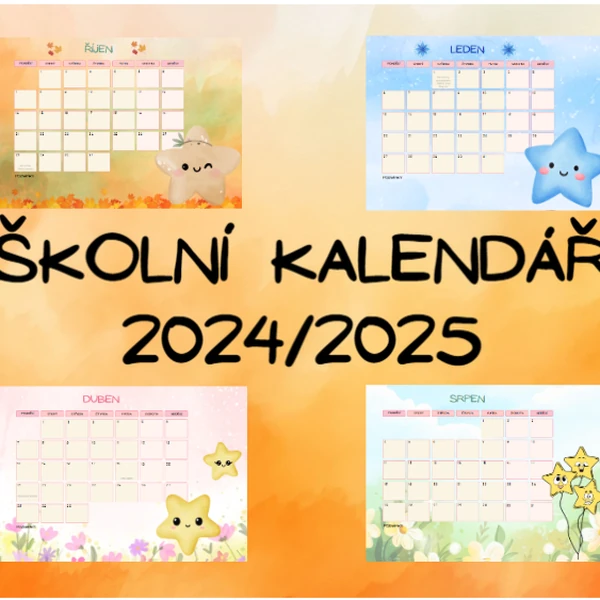 Hvězdička - kalendář 2024/2025