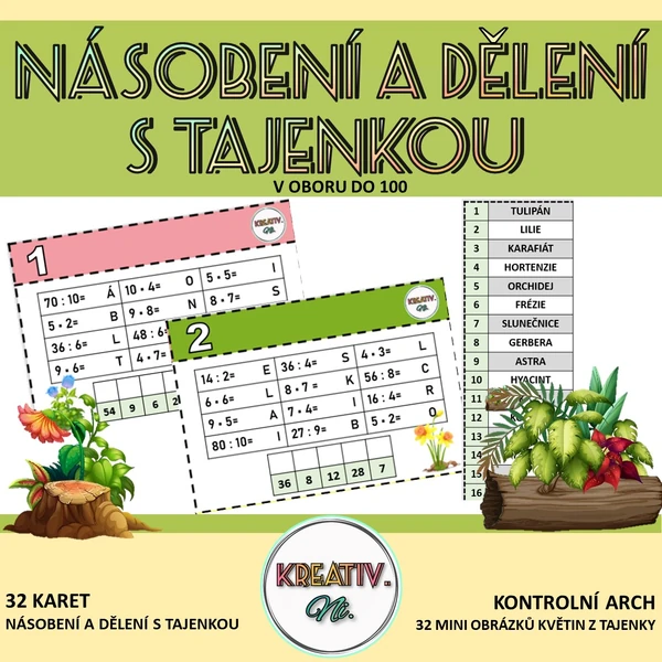 NÁSOBENÍ A DĚLENÍ S TAJENKOU