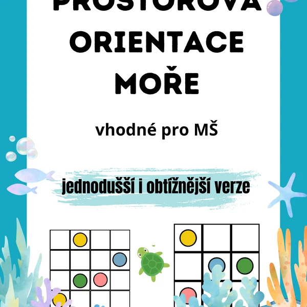 Prostorová orientace MOŘE