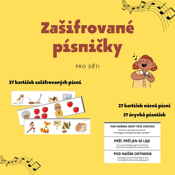 ZAŠIFROVANÉ dětské písničky