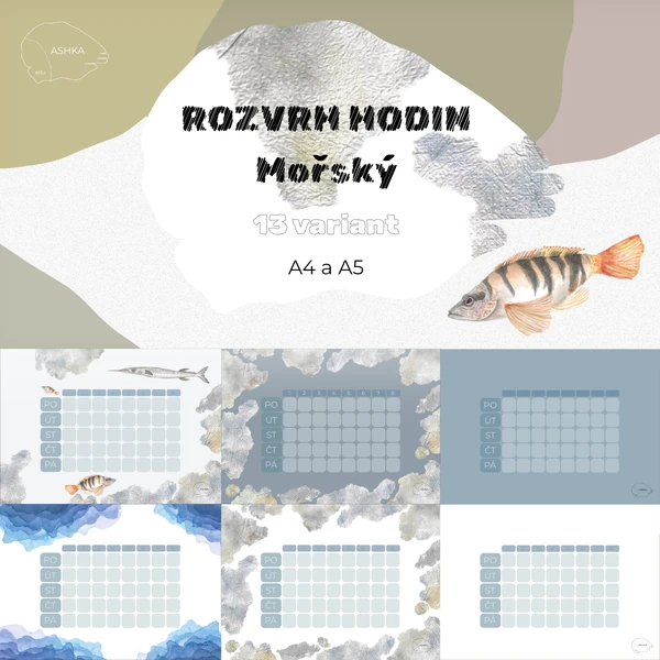 Rozvrh hodin – Mořský