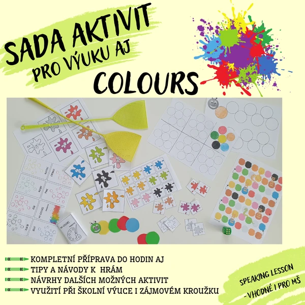 Sada aktivit - COLOURS