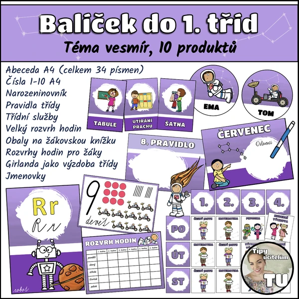 Vesmír - 1. třída (kompletní balíček)
