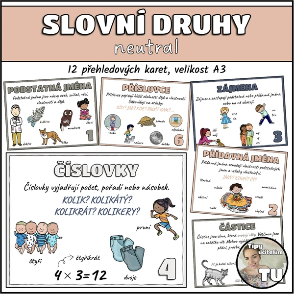 Slovní druhy - neutral