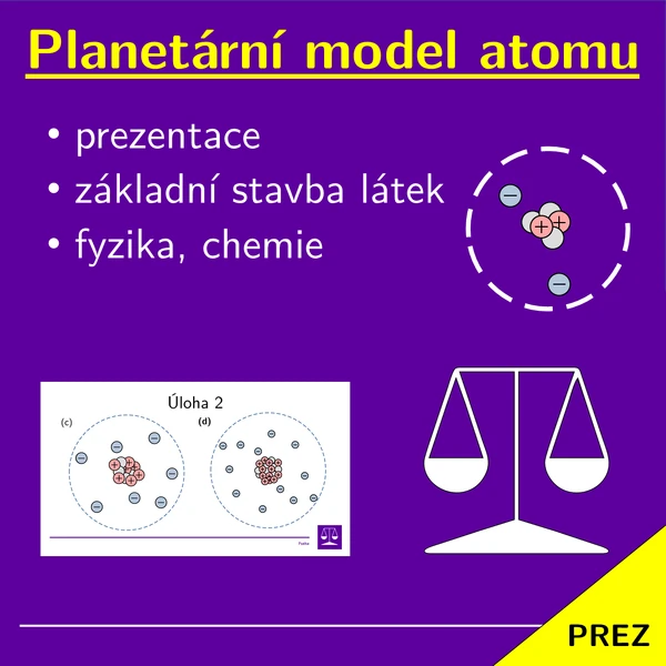 Planetární model atomu | prezentace