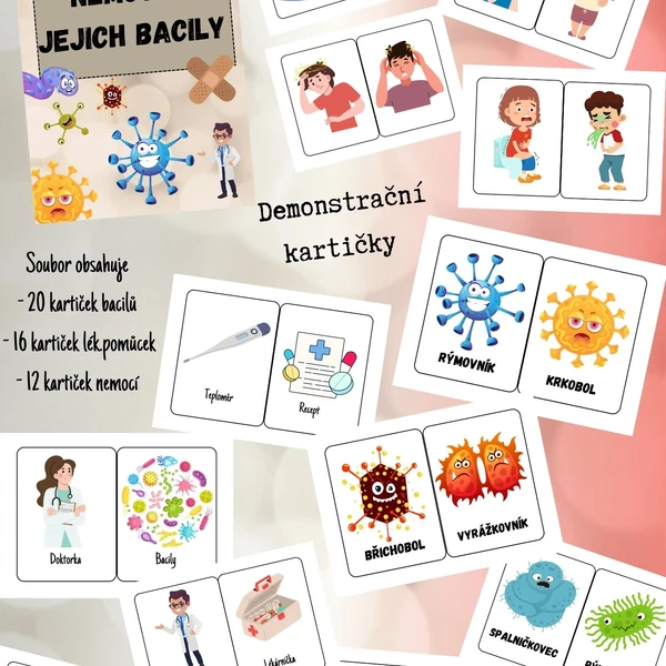 NEMOCI A JEJICH BACILY 💉🦠