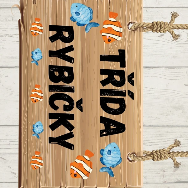 VÝZDOBA TŘÍDY - RYBIČKY 🐟🐠