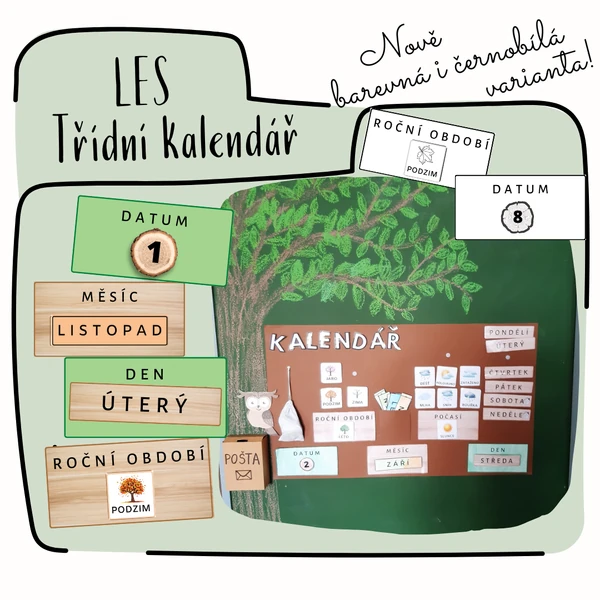 Třídní kalendář LES