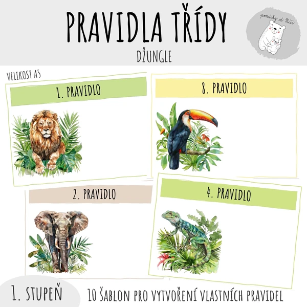 Pravidla třídy - Džungle