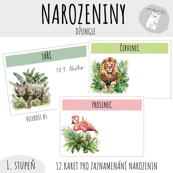 Narozeniny - Džungle