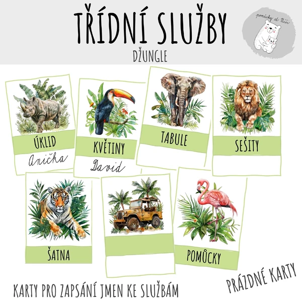 Třídní služby - Džungle 