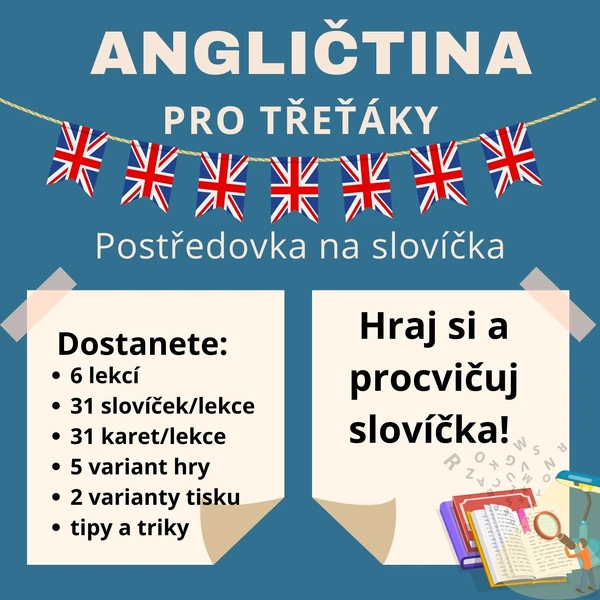 Hledej! Slovíčka pro třeťáky