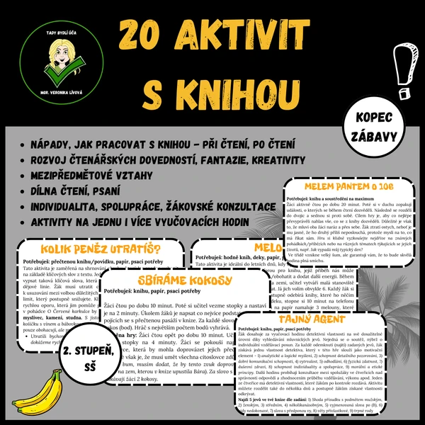 20 aktivit s knihou