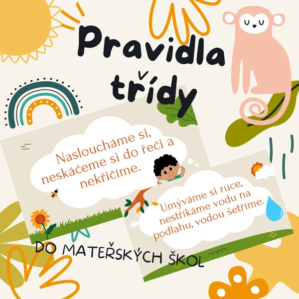 PRAVIDLA TŘÍDY DO MATEŘSKÝCH ŠKOL