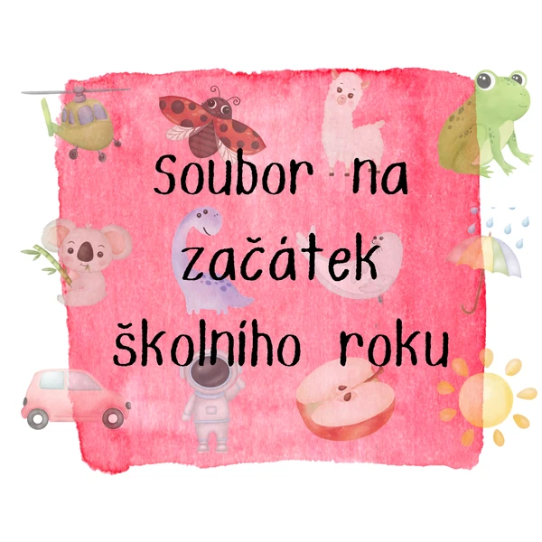 Září - soubor na začátek školního roku