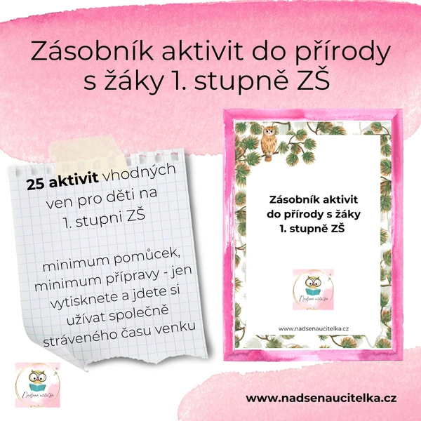 Zásobník aktivit do přírody s žáky 1. stupně ZŠ