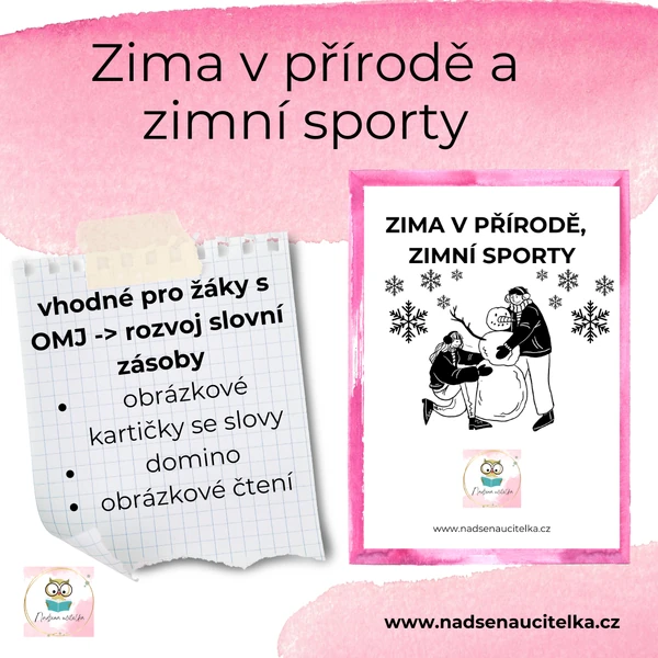 Zima v přírodě a zimní sporty
