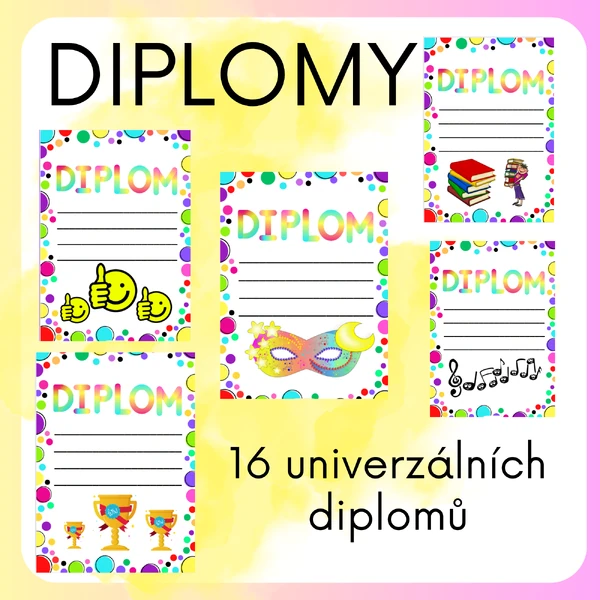 Diplomy pro každou příležitost 