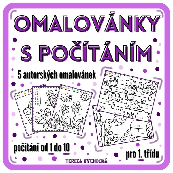 OMALOVÁNKY S POČÍTÁNÍM