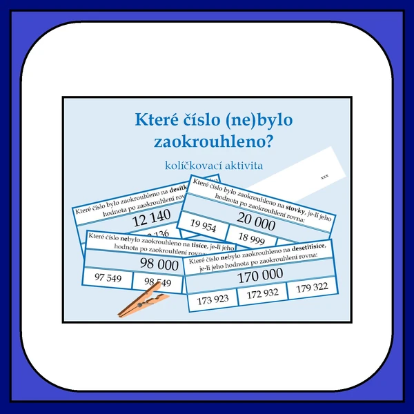 Které číslo (ne)bylo zaokrouhleno?