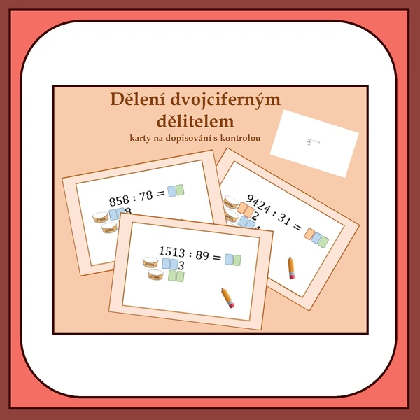 Dělení dvojciferným dělitelem