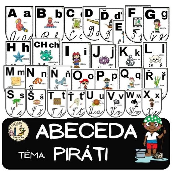 ABECEDA - PIRÁTI