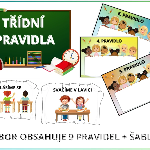 PRAVIDLA TŘÍDY - neutrální