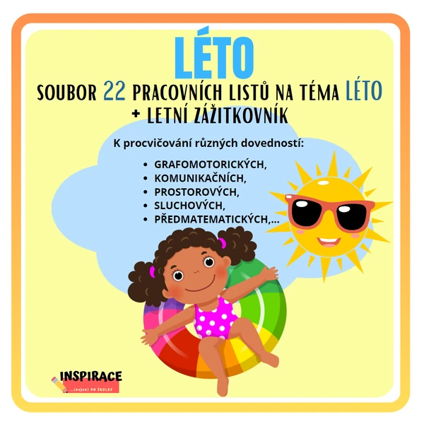 Pracovní listy LÉTO 🌞