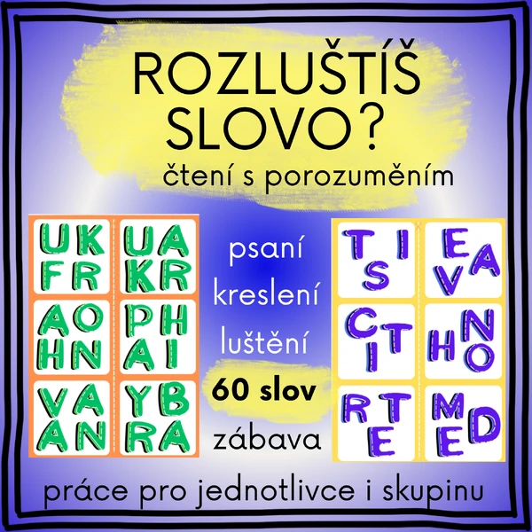 Rozlušti slovo - čtení 