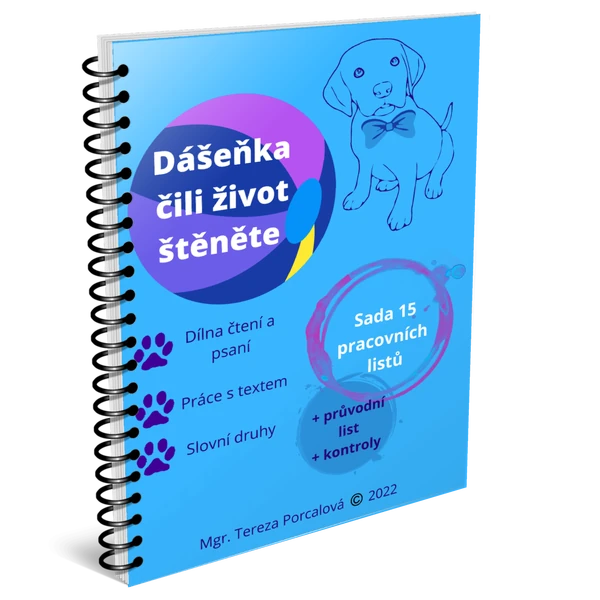 Sada pracovních listů Dášeňka čili život štěněte 