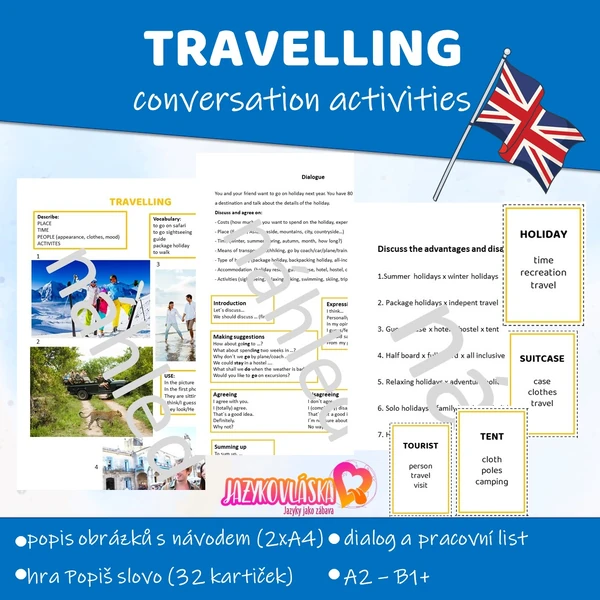 Travelling conversation activities