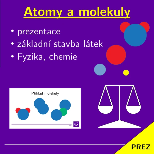Atomy a molekuly | prezentace
