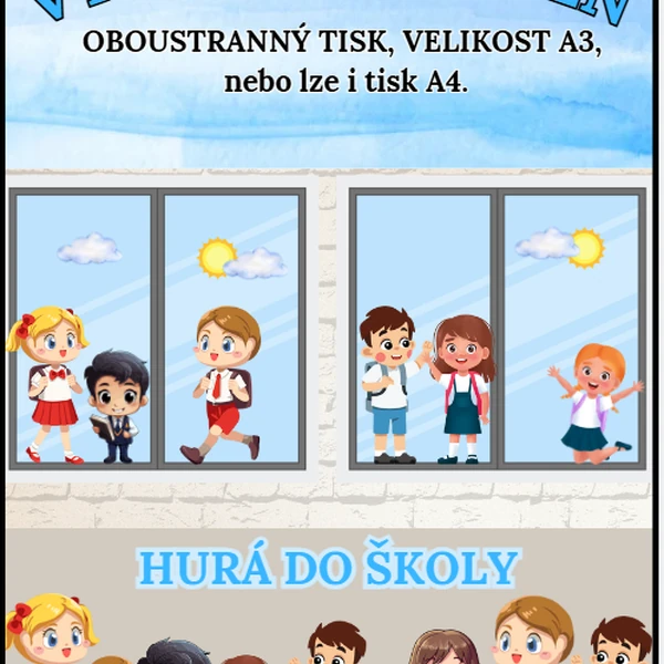 VÝZDOBA OKEN - TŘÍDA