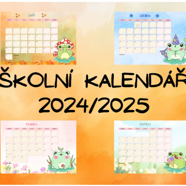 Žabička - Kalendář 2024/2025