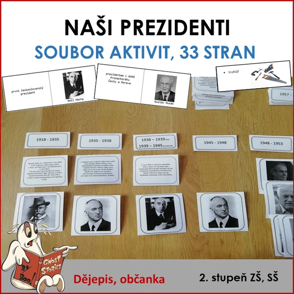 Naši prezidenti - 3 aktivity