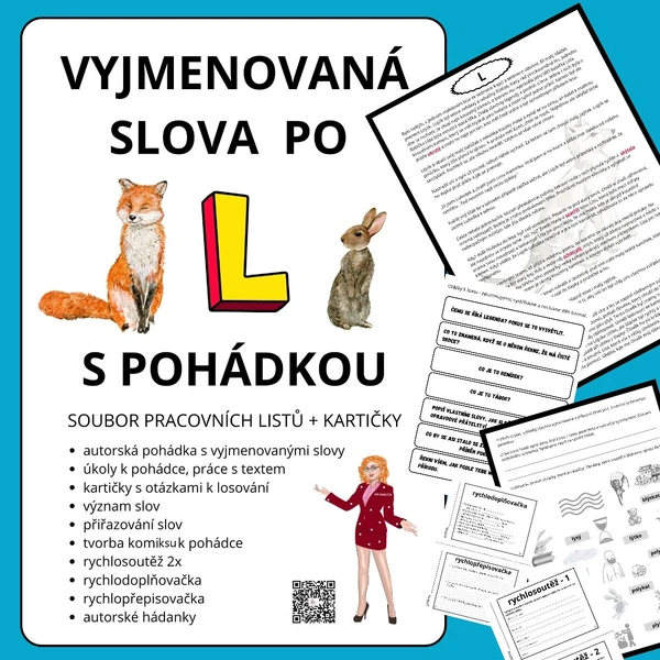 VYJMENOVANÁ SLOVA PO - L - S POHÁDKOU