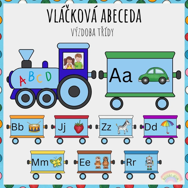 Vláčková abeceda, výzdoba třídy