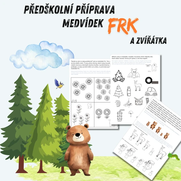 Předškolní příprava Medvídek Frk a zvířátka
