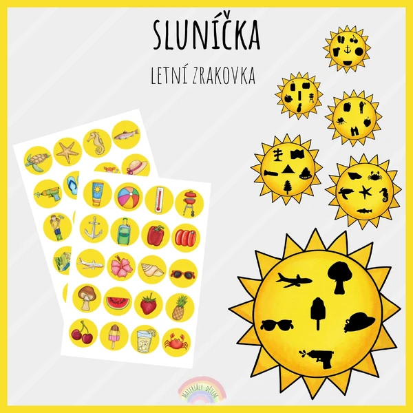 Sluníčka, letní zrakovka