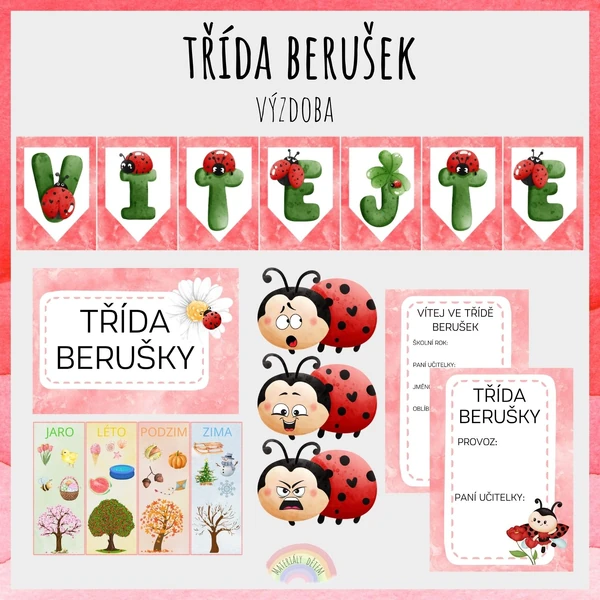 Výzdoba třídy Berušky
