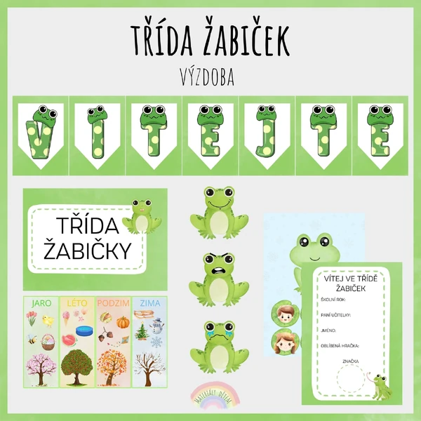 Výzdoba třídy Žabiček