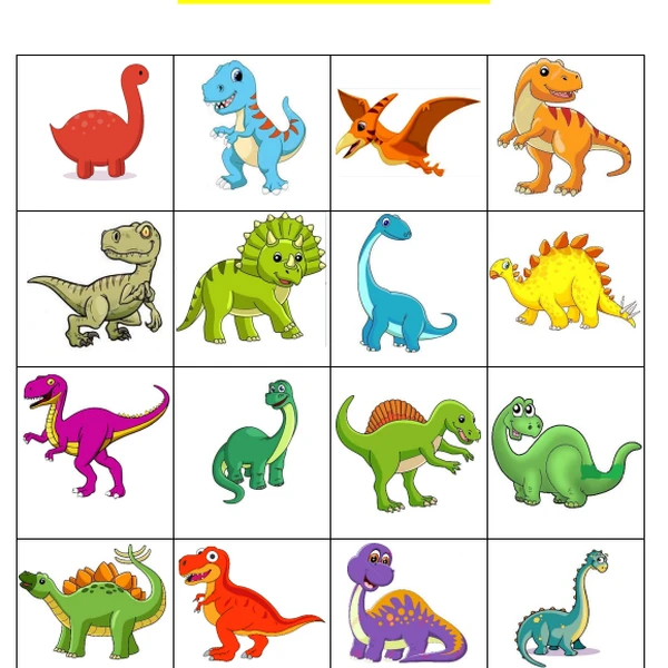 Dinosauři - šipkové bludiště