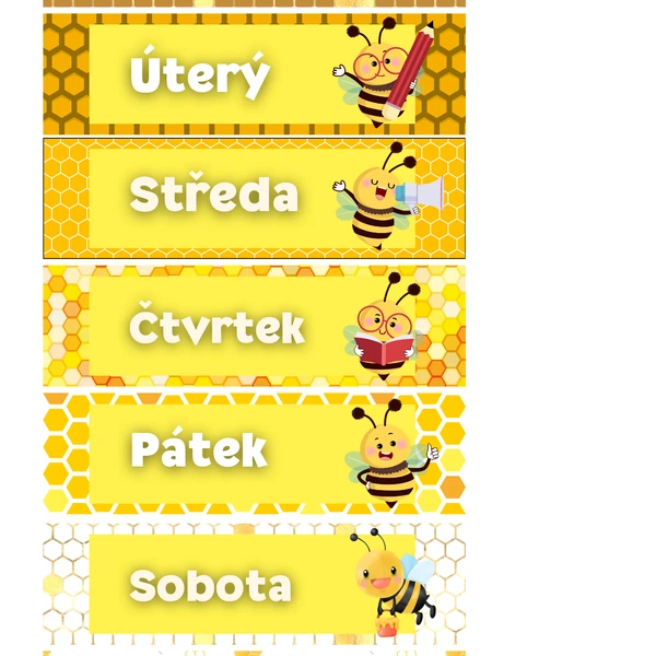Dny v týdnu - včely