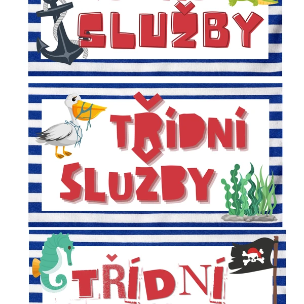 Třídní služby - piráti