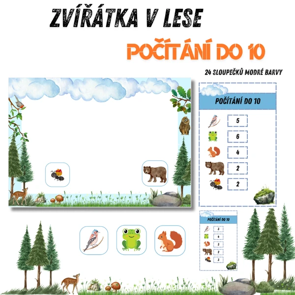 Počítání do 10 LES