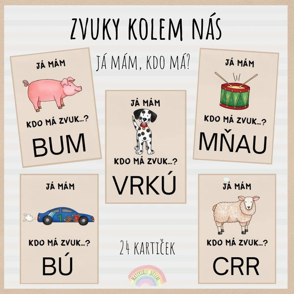 Já mám, kdo má? Zvuky kolem nás