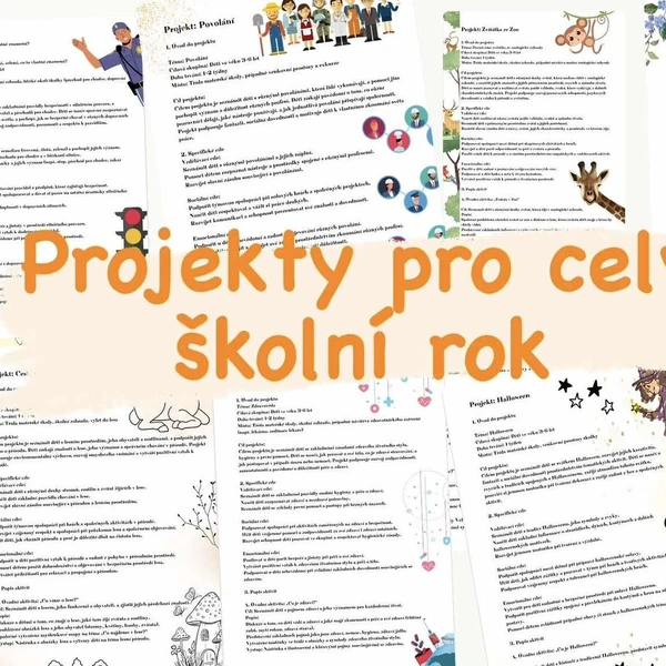 Projekty pro celý školní rok